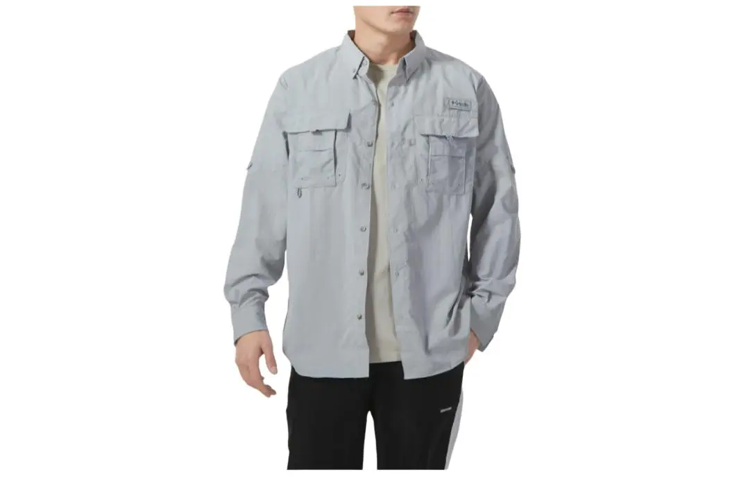 Columbia SS24 Shirt Unisex Gray