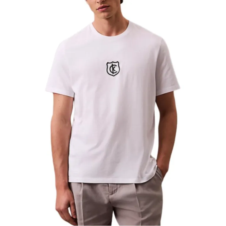 CALVIN KLEIN T Shirt Europe Version Men's White