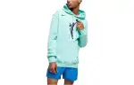 Nike Sweatshirts Men's Green Hooded Moderate Regular