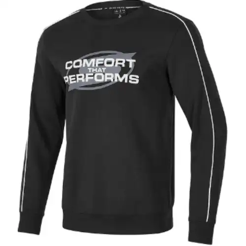 Skechers Basic Sports Collection Sweatshirt Men's Carbon Black