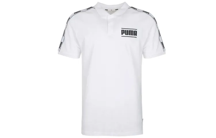 PUMA Hummer Short Polo Shirts Men's Polo Collar Moderate Straight Fit