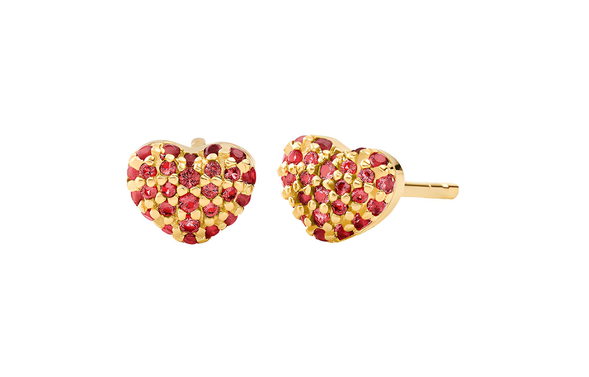 MICHAELKORS Michael Kors heart-shaped earrings for women