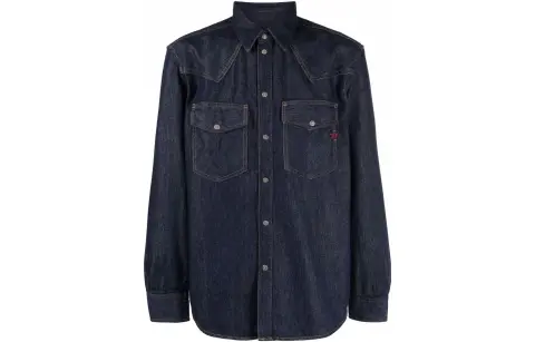 DIESEL D-Ocean Western Long-Sleeved Shirt