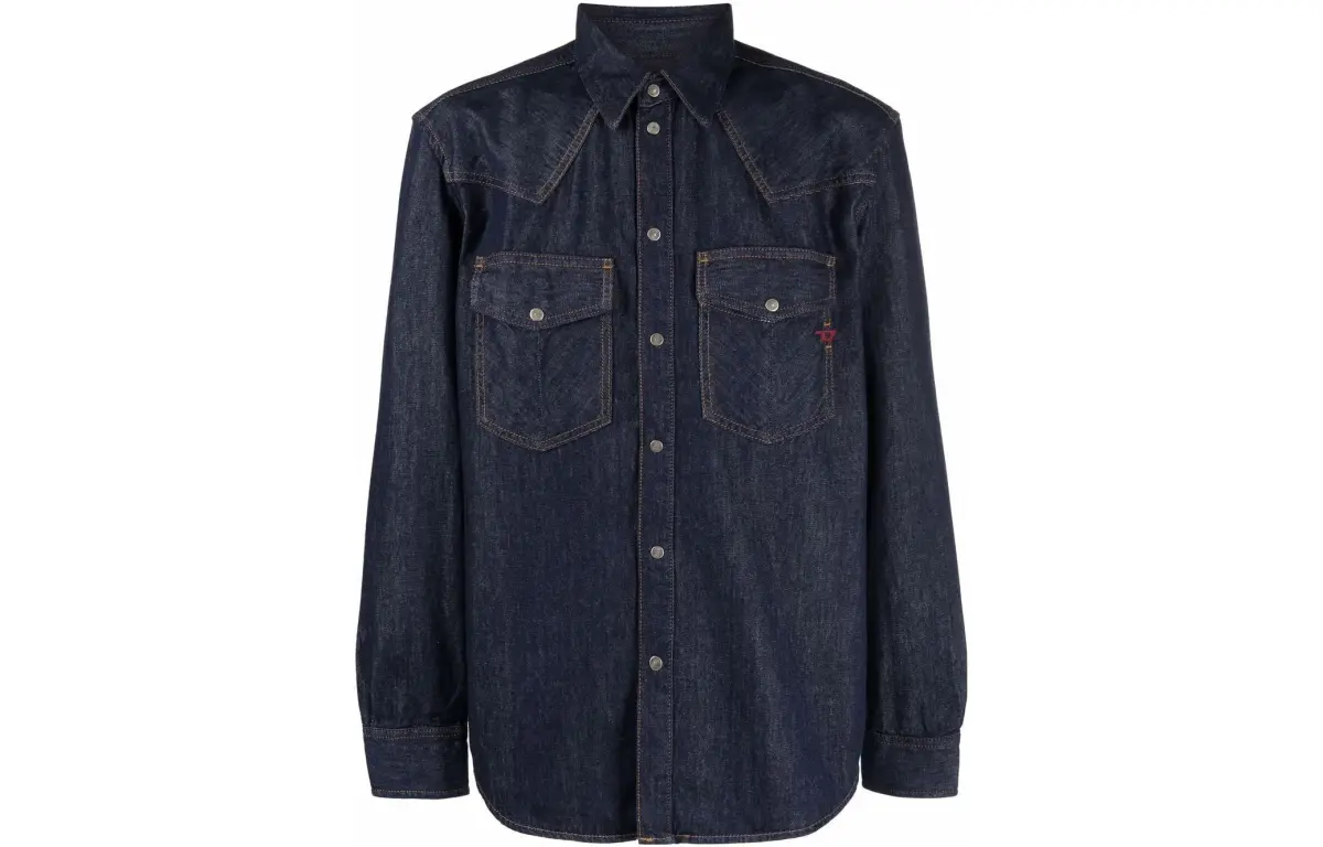 DIESEL D-Ocean Western Long-Sleeved Shirt