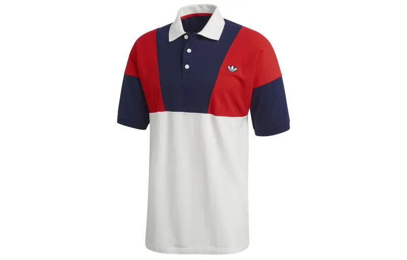 Adidas Originals Polo Shirts Men's Polo Collar Moderate Straight Fit
