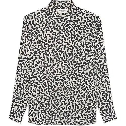 SAINT LAURENT FW21 Shirt Men's Black