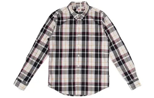 Levis Shirts Men's Multicolor Lapel Moderate Other