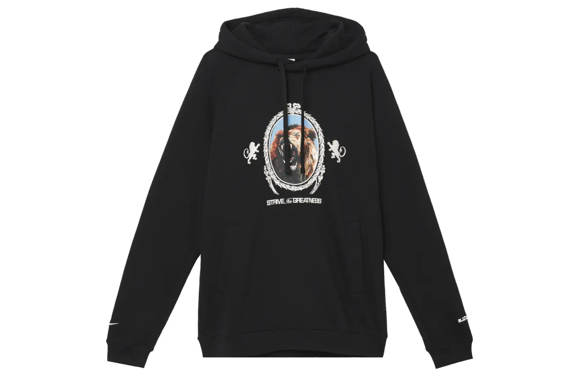 Nike Sweatshirts Men's Black Hooded (Non-detachable) Moderate Other