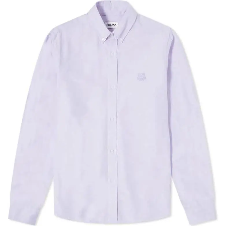 KENZO Classic Tiger Head SS22 Shirt Men's Purple