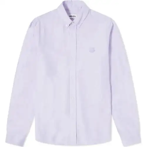 KENZO Classic Tiger Head SS22 Shirt Men's Purple