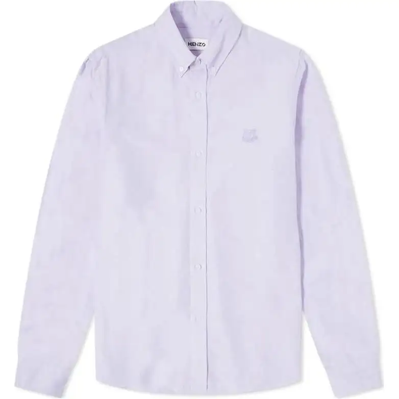 KENZO Classic Tiger Head SS22 Shirt Men's Purple