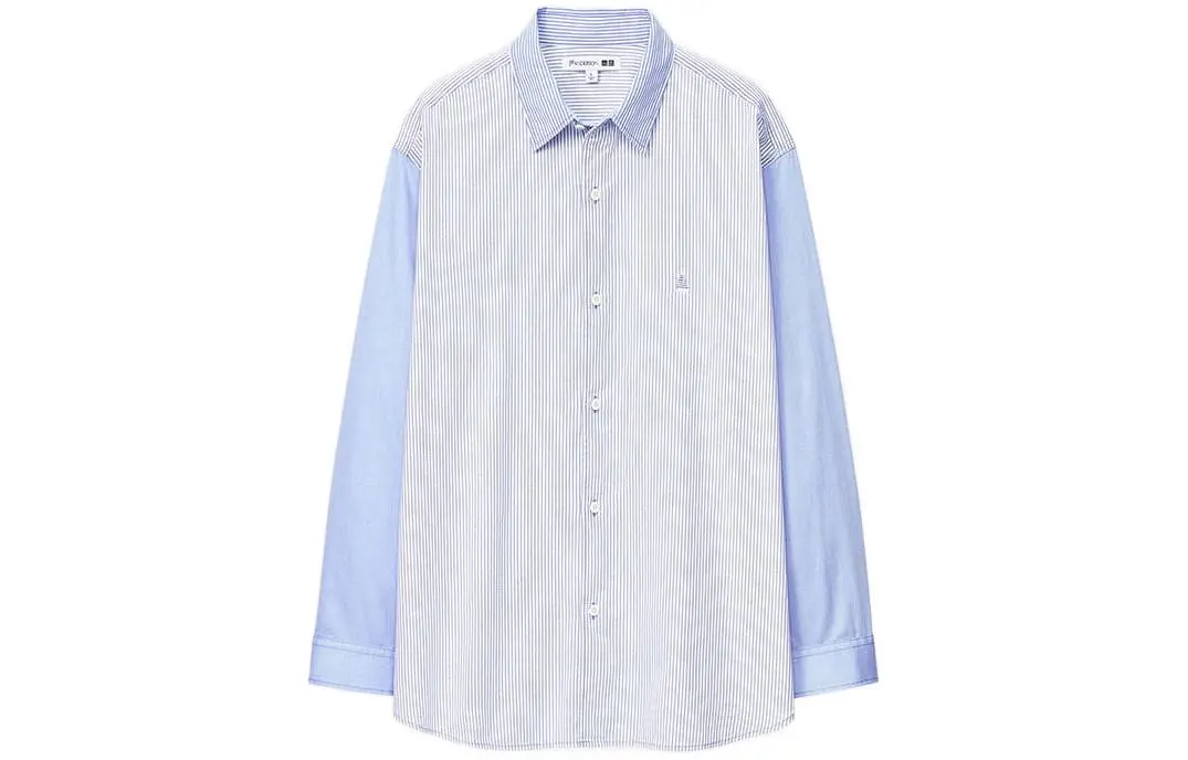 UNIQLO x JW Anderson Uniqlo Jw Anderson Co Branded Series Shirt Men's Blue