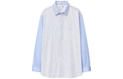 UNIQLO x JW Anderson Uniqlo Jw Anderson Co Branded Series Shirt Men's Blue