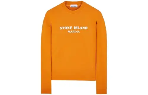 STONE ISLAND Sweatshirt Unisex Rusty Yellow