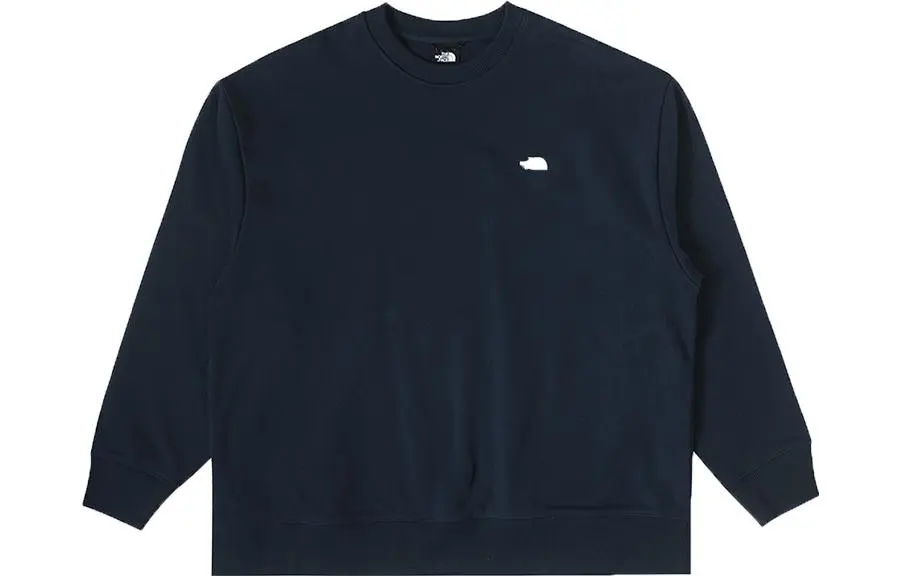 THE NORTH FACE Urban Exploration Sweatshirts Men's Blue Crew Neck Moderate Heavyweight