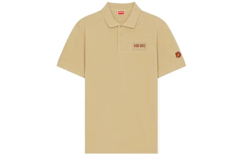 KENZO SS22 Polo Shirt Men's Earth Yellow