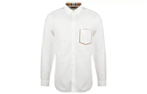 Burberry Pre Owned 2024 Checkered trim Shirt