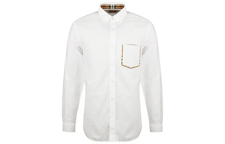 Burberry Pre Owned 2024 Checkered trim Shirt