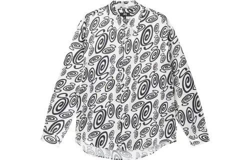 Stussy Shirts Men's Black/White Moderate Shirt