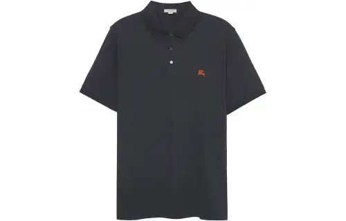 Burberry Polo Shirt Men's Dark Gray