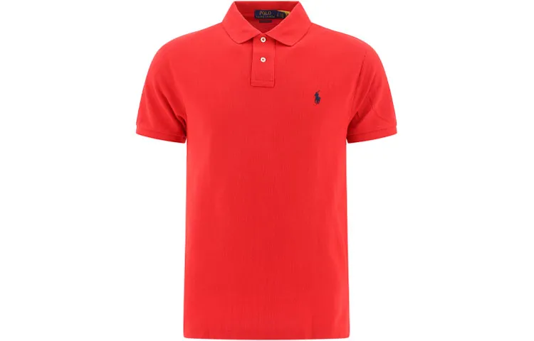 Polo Ralph Lauren Polo Shirt Custom Men's Red