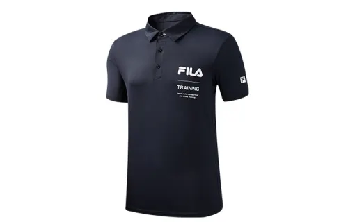 FILA Polo Shirt Men's Navy Blue