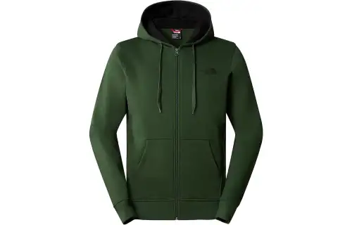 THE NORTH FACE Sweatshirts Men's Green Hooded Moderate Cardigan