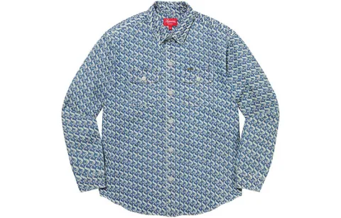 Supreme Monogram Denim Shirt
