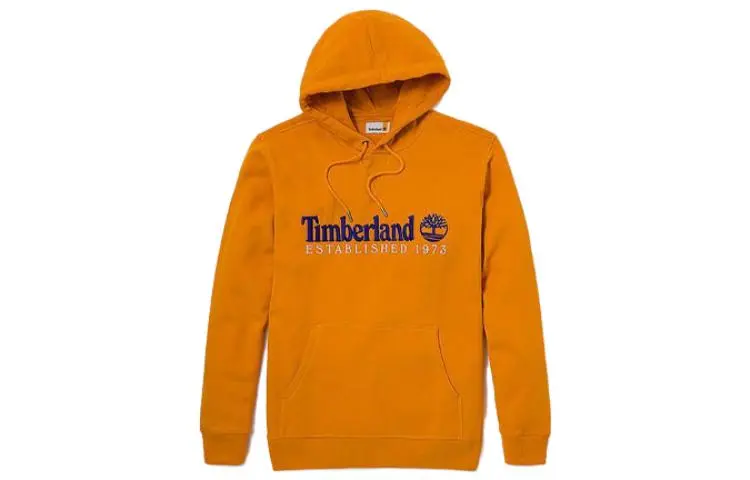 Timberland Sweatshirts Unisex Orange Yellow Hooded (Non-detachable) Moderate Other