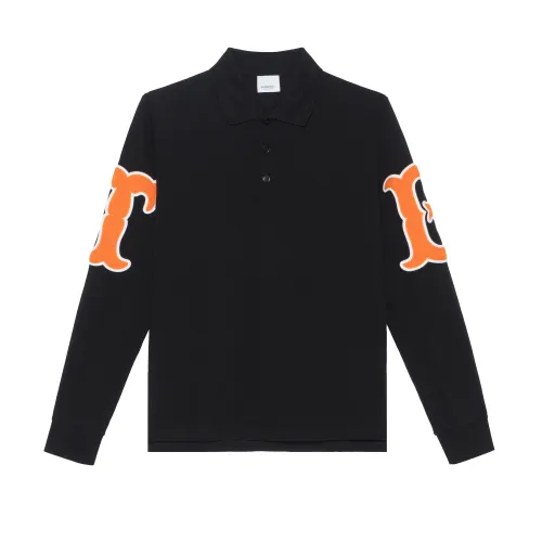 Burberry Polo Shirt Men's Black