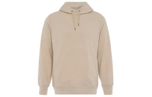 UNIQLO Sweatshirts Unisex Beige Hooded Moderate Regular
