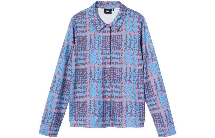 Рубашка Stussy Pattern (разноцветная)