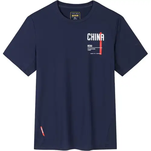 Anta T Shirt Men's Midnight Blue