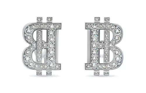 Balenciaga Earrings Women's Silver