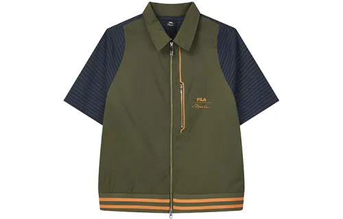 FILA 3.1 Phillip Lim Collaboration Collection Shirt Men's Dark Army Green