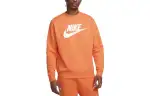 Nike Sweatshirts Unisex Orange Crew Neck Moderate Regular
