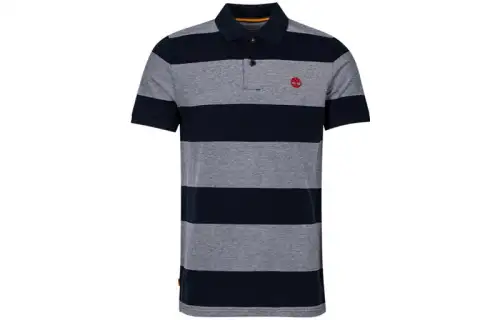 Timberland Polo Shirts Men's Blue Polo Collar Moderate Other