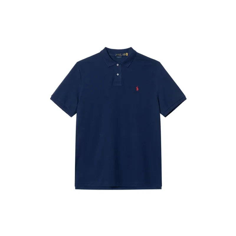 Polo Ralph Lauren Polo Shirts Men's Blue Polo Collar Moderate