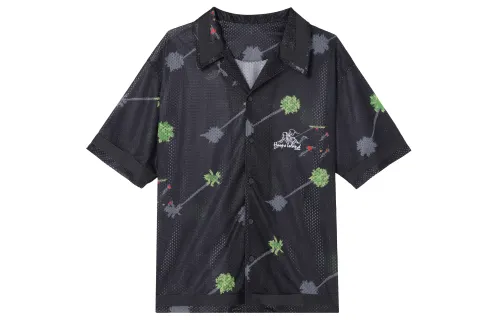 Nike Cartoon quick dry breathable basketball black shirt, print, loose fit