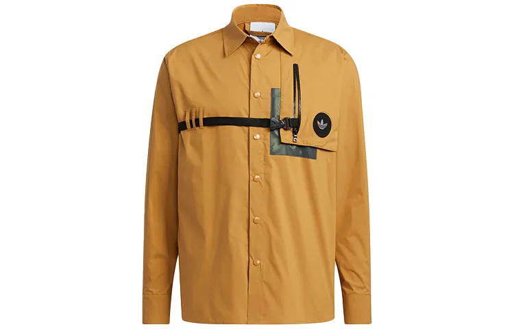 Adidas Originals Shirt Men's Wheat Brown