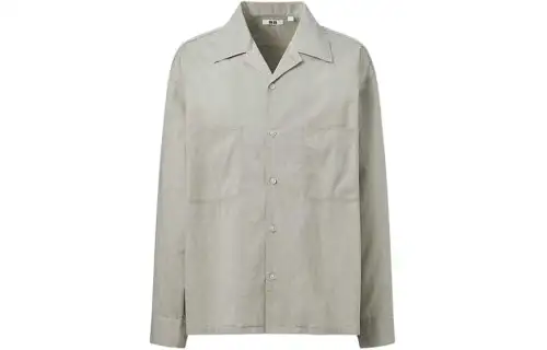 UNIQLO SS24 Shirt Men's Smoke Gray