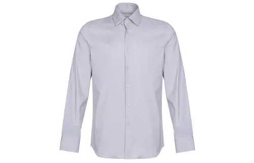 PRADA SS21 Shirt Men's Gray Blue