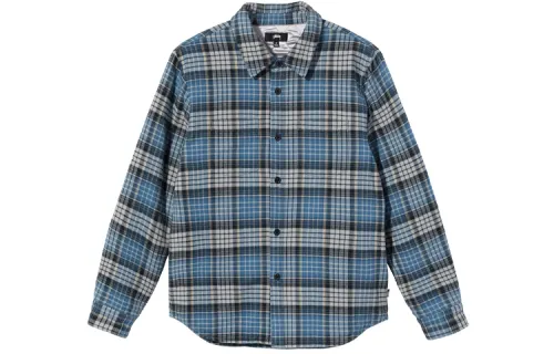 Stussy Shirts Unisex Pointed Collar Moderate Other