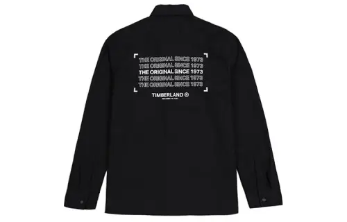 Timberland Shirts Men's Black Lapel Moderate Other