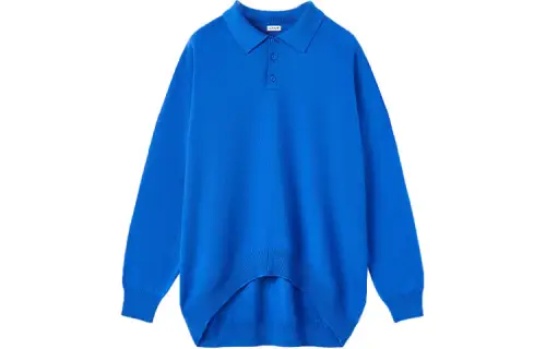LOEWE FW22 Polo Shirt Men's Electric Blue