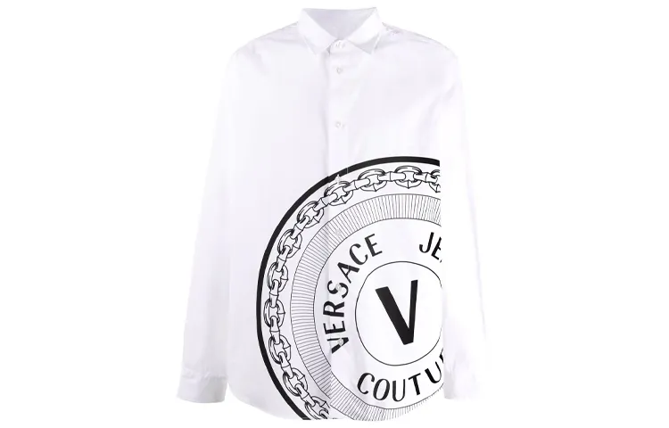 VERSACE JEANS COUTURE Shirt Men's White