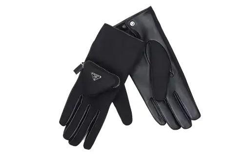 【Previous Season】pouch-detail leather gloves