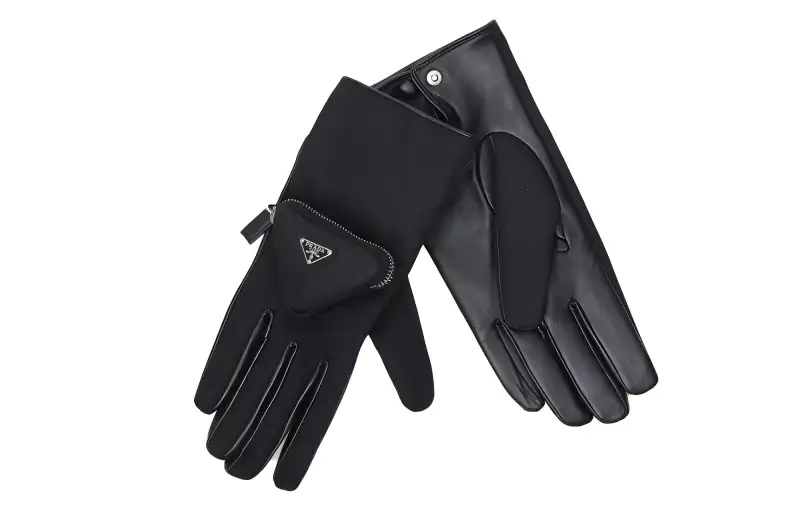 【Previous Season】pouch-detail leather gloves