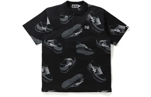 Bape Sta Random Relaxed Polo