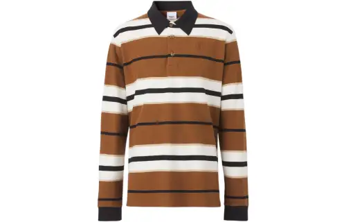 Burberry Long Sleeved Monogram Polo Shirt
